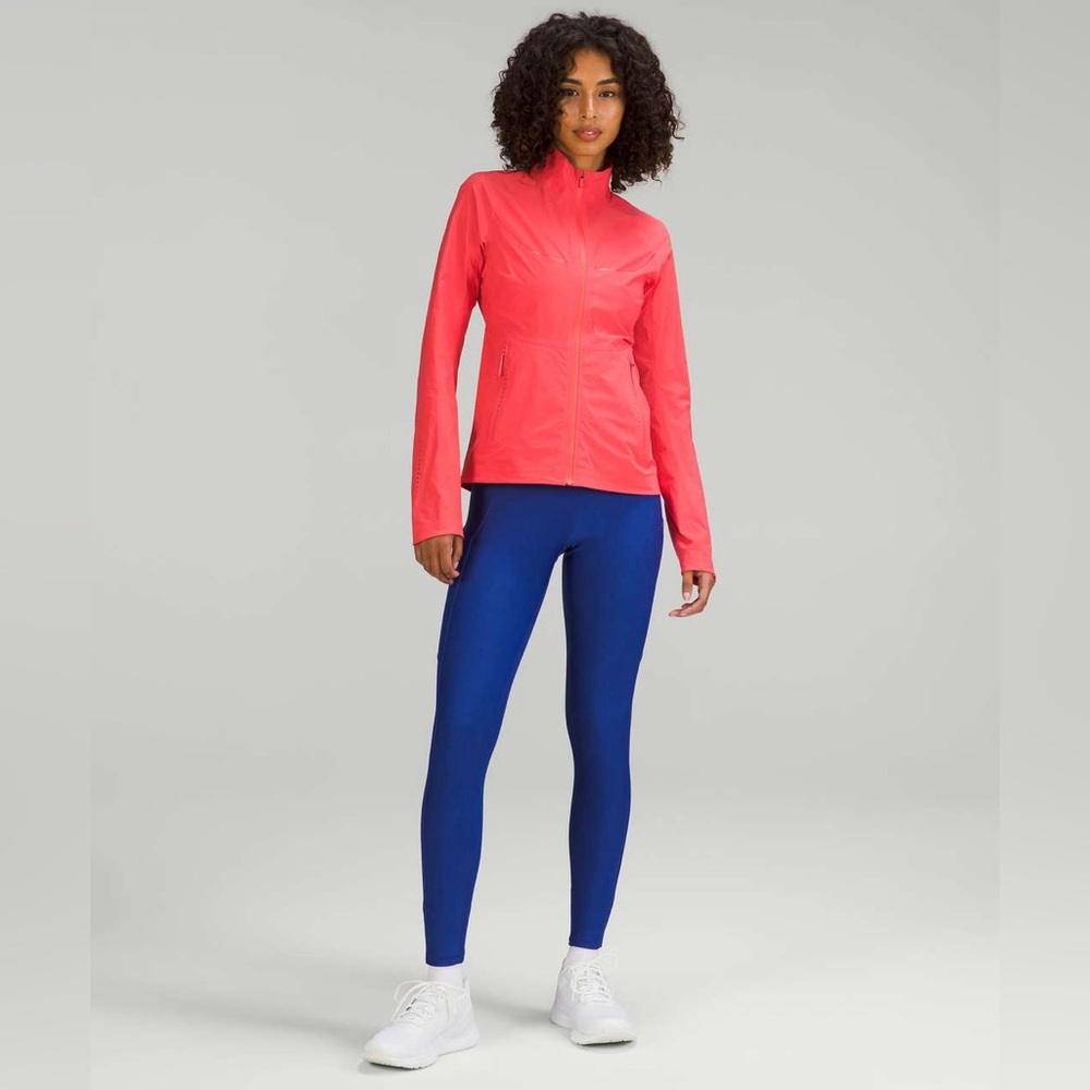 Lululemon Fast and Free Windbreaker Pale Raspberry Size 10 - Picture 2 of 13